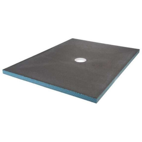Wedi – Receveur de douche à carreler 1800x900x40mm – Écoulement centré – Système prêt à carreler – Étanchéité maximale (1/7)