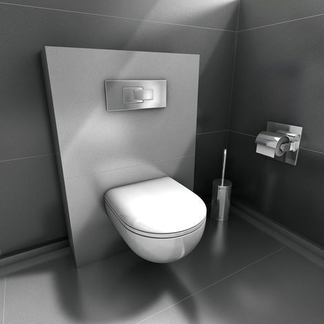 Habillage bati support Wedi I Board avec revetement Wedi I Board top carbon noir (1/5)