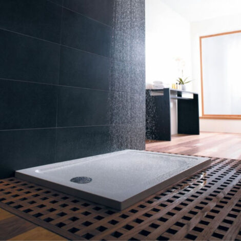Receveur douche antidérapant JACOB DELAFON Flight carré extra-plat 80 x 80