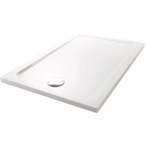 Receveur de douche JACOB DELAFON Flight rectangle extra plat antidérapant 100 x 80 cm