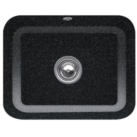 Villeroy & Boch Cisterna 60C - Évier en céramique 55x44 cm, CeramicPlus, Chromite 670601J0 (1/3)