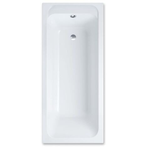 Villeroy & Boch – Baignoire droite 160 x 70 cm – Acrylique renforcé – Blanc brillant – Evacuation centrée – Design peu encombrant