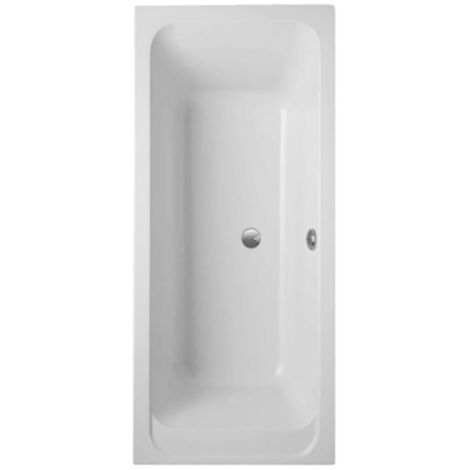 Villeroy & Boch – Baignoire droite 190 x 90 cm – Acrylique renforcé – Capacité 285 litres – Pour espaces réduits – Hauteur 52,5 cm