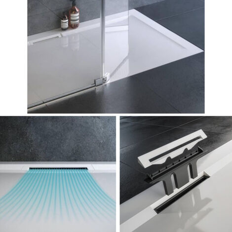 Receveur de douche 100 x 80 JACOB DELAFON Flight Pure rectangle blanc