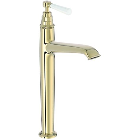 JACOB DELAFON Mitigeur lavabo haut Cléo 1889 Or beige (1/5)
