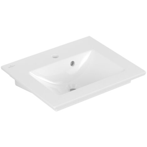 Lave main rectangulaire VILLEROY ET BOCH Venticello 50 x 42 cm avec trop-plein (1/4)