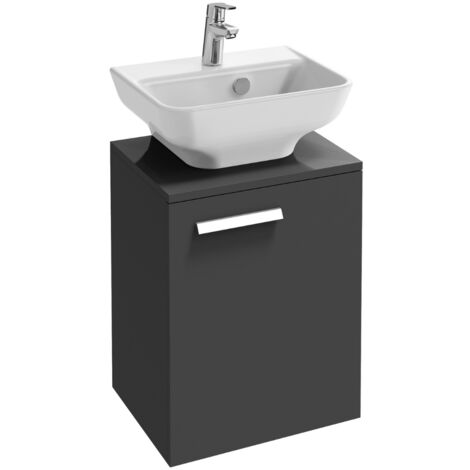 Mitigeur lavabo noir avec vidage - Aimé - JACOB DELAFON
