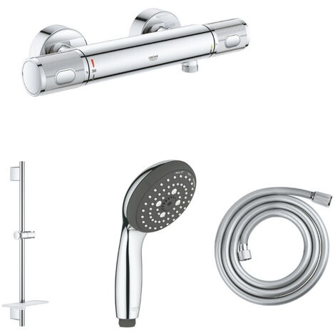 Flexible De Douche Grohe Vitalioflex 175 Cm Chromé : le pack à