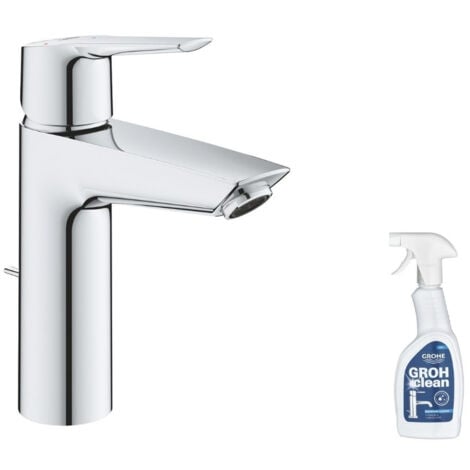 Grohe Concetto New - Mitigeur de lavabo avec tirette de vidage, chrome  32629002