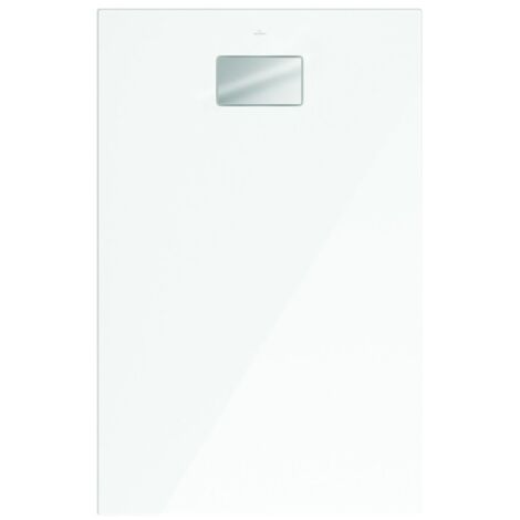 Villeroy & Boch – Receveur de douche à poser 120 x 90 cm – Céramique blanche – Design ultraplat sans ressaut – Antidérapant classe B – Garantie 5 ans (1/5)