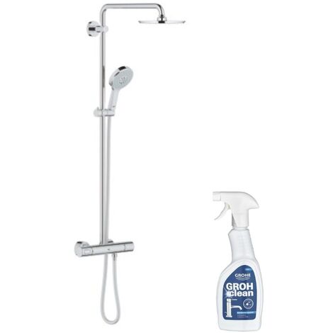 GROHE Colonne de Douche Thermostatique Rainshowe…