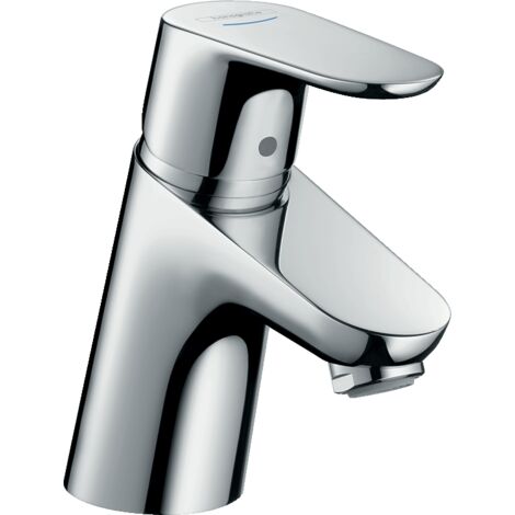 Hansgrohe – Robinet de lave-mains eau froide chromé – Conçu pour petits espaces – Cartouche céramique – Débit 5 l/min – 31130000