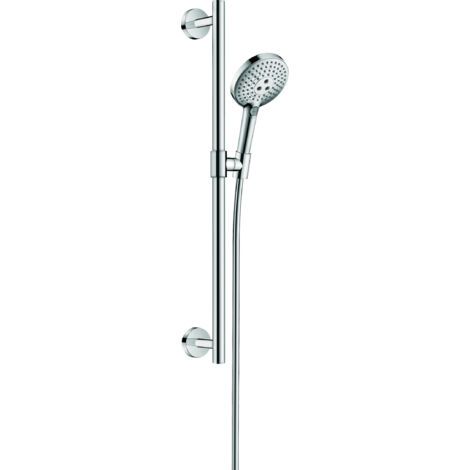 Set de douche 120 3jet avec barre Unica'Comfort 65 cm chromé Hansgrohe Raindance Select S (1/8)