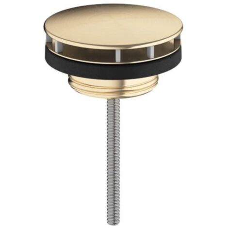 Hansgrohe – Bonde à écoulement libre 1 ¼' en inox – Pour lavabos sans trop-plein – Bronze brossé – 50001140