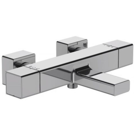 Jacob Delafon – Mitigeur thermostatique de baignoire – Finition chrome – Entraxe 150mm – Débit 20l/mn – Mécanisme cartouche thermostatique (1/2)