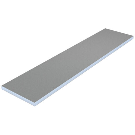 Wedi – Panneau d'isolation pare-vapeur 250 x 60 x 1,25 cm – Epoxy 100% étanche – Pour pièces humides – Résistant et thermo-isolant (1/5)