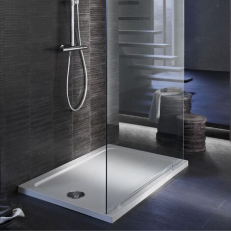 Receveur De Douche Extra Plat Flight 140x90 Cm - Antidérapant PN24, Antibactérien, Charge 300kg