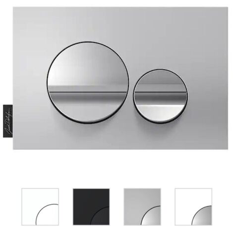 Batinea vous propose en exclusivité votre plaque de commande double touches au meilleur prix. Votre plaque de déclenchement pour WC est disponible en trois couleurs pour s&39adapter parfaitement à vot (1/4)