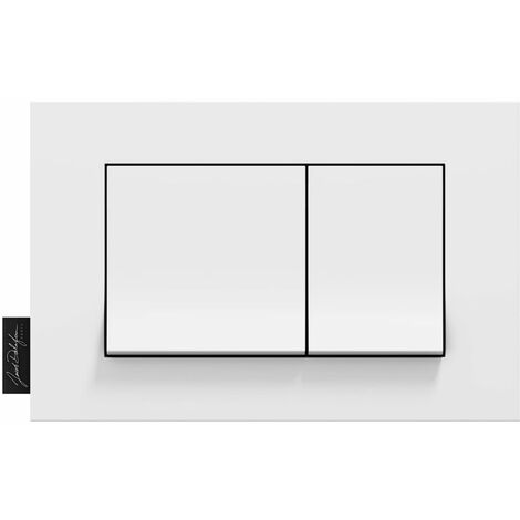 Les avantages de votre plaque de commande Jacob Delafon Esthétique : Elégance et discrétion des lignesInstallation : très simple et rapideCouleurs : votre plaque de commande est disponible en blanc br (1/2)