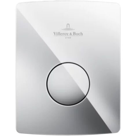 Plaque de déclenchement Urinoir VILLEROY ET BOCH ViConnect chromé (1/3)
