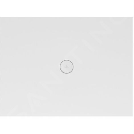 Villeroy & Boch Subway Infinity - Receveur de douche, 75x100 cm, Anti-slip, blanc alpin 6230L201 (1/5)