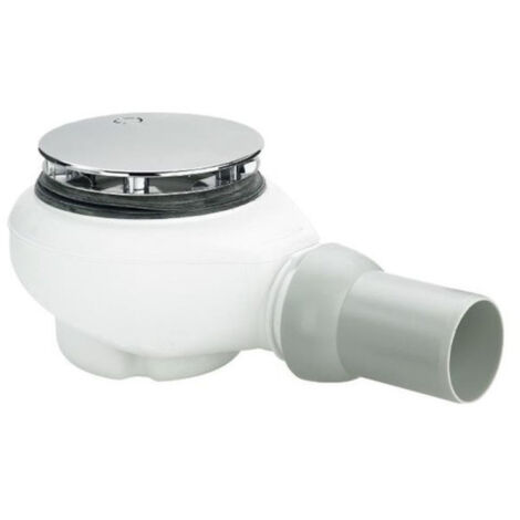 Villeroy & Boch – Garniture de vidage bonde de douche 90 mm – Débit 51 l/min – Installation à fleur de sol – Plastique blanc alpin – 92250068
