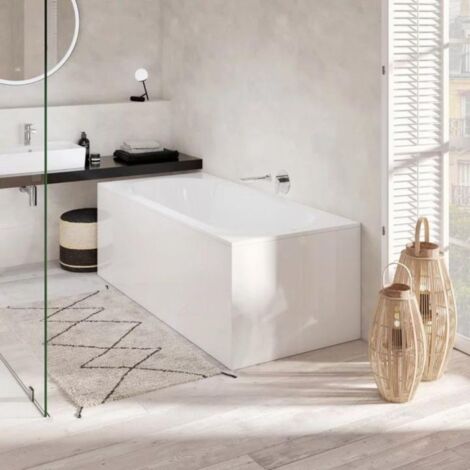 Baignoire droite 160 X 75 VILLEROY ET BOCH Oberon Solo Quaryl