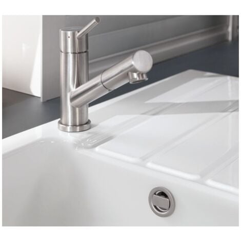 Evier 1 bac 86 x 51 cm VILLEROY ET BOCH Architectura 50 Blanc