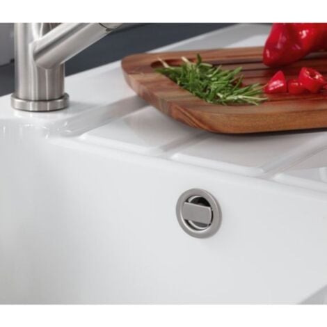 Evier 1 bac 86 x 51 cm VILLEROY ET BOCH Architectura 50 Blanc