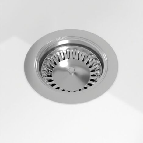 Evier 1 bac 100 x 51 cm VILLEROY ET BOCH Architectura 60 Blanc vidage automatique inclus