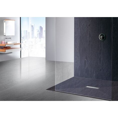 Caniveau de douche réversible 30 cm Kessel Linearis Compact (1/3)