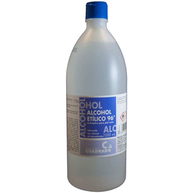 Alcohol Etilico 96° 1000 ml. C/12 botellas