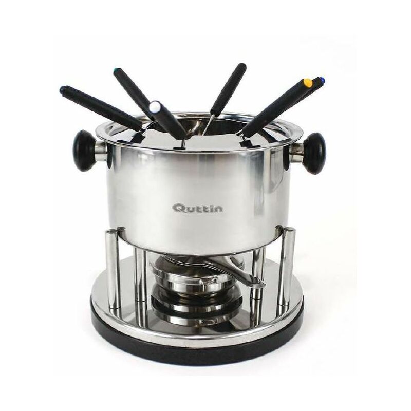 Livoo Olla de fondue eléctrica para 8 personas negro 1,8 L 1000 W