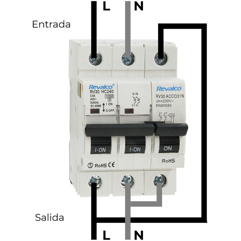 IGA 2P 25A C 10KA - PROTECCION CONTRA SOBRETENSIONES PERMANENTE SEGUN  NORMATIVA EN-50550