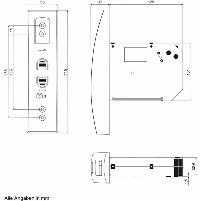 Schellenberg Rollodrive Recogedor de cinta de persiana 55 (L x An
