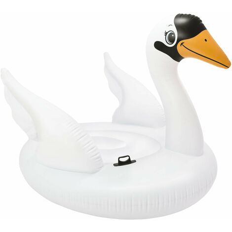 Schwimmfloatseepool Swimmingpool 194x152x147 cm in Form einer Swan Island Intex 56287