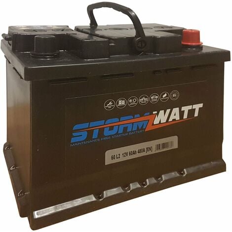 Auto -Batterie für 12 Volt Stormwatt Oliven geeignet 