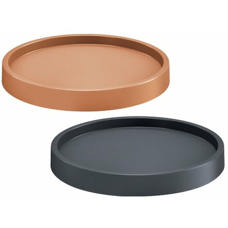 Runde Harzgehalt mit Roller IPRR rotierende Walzen - Brown29xH5 cm