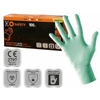 Latexhandschuhe für medizinische Inspektion und persönliche Schutz (PSA) - M