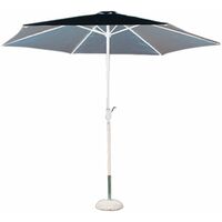 Runder Regenschirm 3 m - Grey