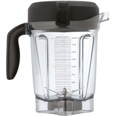 VITAMIX Bol de mélange humide Pro750 2L avec tamper - Récipient Tritan compatible avec Pro750 et PRO300 (1/2)