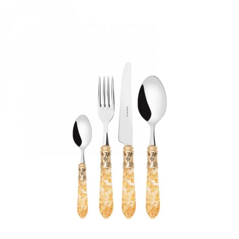 24 pièces dans des tables en conserve compacte paragliuzze or transparent Aladdin ghiera dorata Bugatti