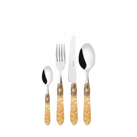 24 pièces dans des tables en conserve compacte paragliuzze or transparent Oxford ghiera dorata Bugatti