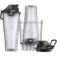 VITAMIX Adaptateur avec 2 cups à emporter de 600 ml - Kit Vitamix Power Blender (Sans ascension)