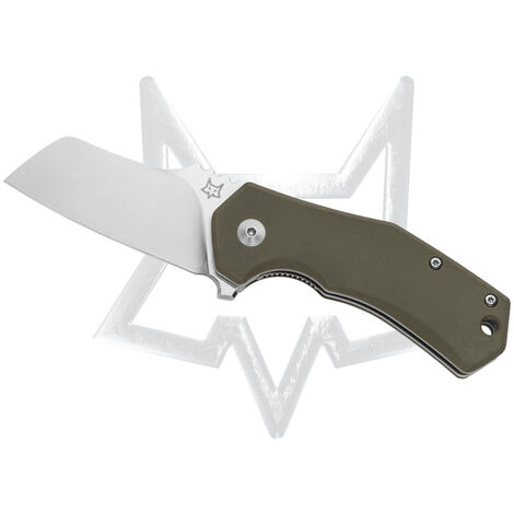 Fuchs kursives kratzbares Messer - M390 Edelstahlklinge (1/2)