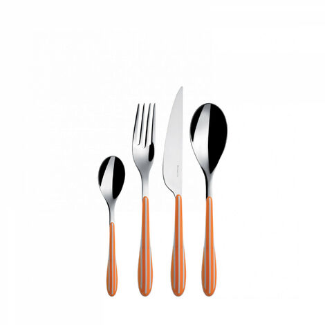 Set von 24 Teilen in der Geschenkbox mit Zebra Windows Orange Fason Color Bugatti