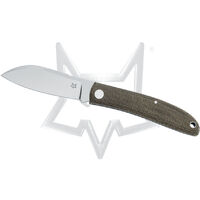 Fox Livri, Edelstahl M390 Stahl, Green Micarta HDL