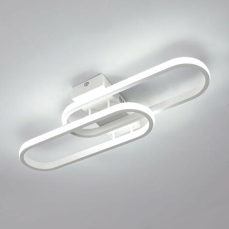 Deckenaufbau-Paneel LED Brilliant W 24 45x45cm integriert weiß weiß Lampe Metall/Kunststoff Atira Tuya-App LED