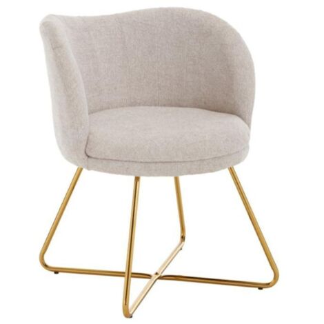 Wahson Relaxsessel aus Kunstleder, Moderner Sessel, Geeignet für Wohnzimmer, Balkone und Schlafzimmer Freizeitstuhl, Beige