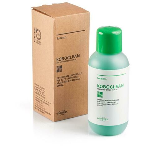Nettoyant Koboclean Leprechaun 500 ml – Formule concentrée pour nettoyage efficace – Compatible avec Pulilava SP520 et SP530 – Vorwerk